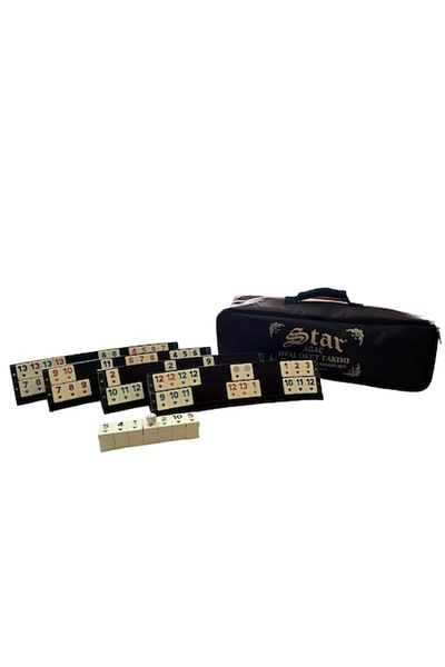 OEM Premium Rummy Game, 100% Handmade, Solid Wood, Semi-Round Model