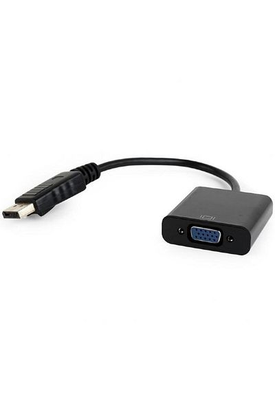Gembird Gembird DisplayPort (T) to VGA (M) video cable, 10cm, maximum resolution Full HD at 60Hz