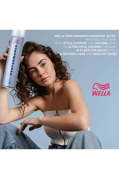 Wella مثبت الشعر الاحترافي ذو الأداء القوي - مثبت قوي يدوم طويلاً