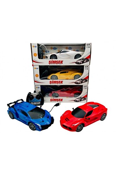 Shoplandu Uzaktan Kumandalı Şarjlı Şimşek Araba 1:16 Ölçekli