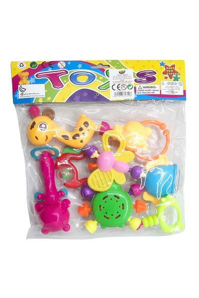 Prestij Oyuncak Animal Figured Rattle Set 697-4