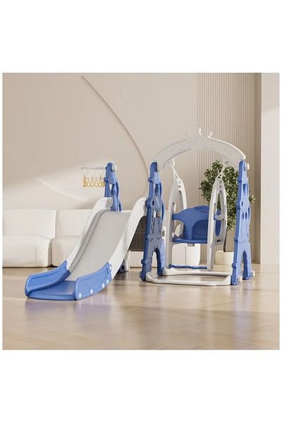 FULLJOY Slide with swing and basketball 190*152*122cm