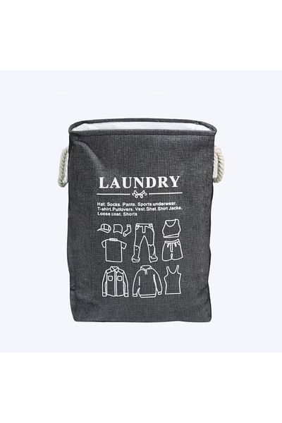 rexa Stylish Foldable Laundry Baskets - (48cm x 37cm)