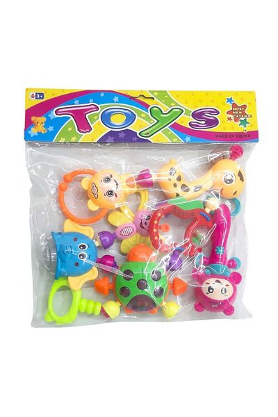 Prestij Oyuncak Animal Figured Rattle Set 697-4