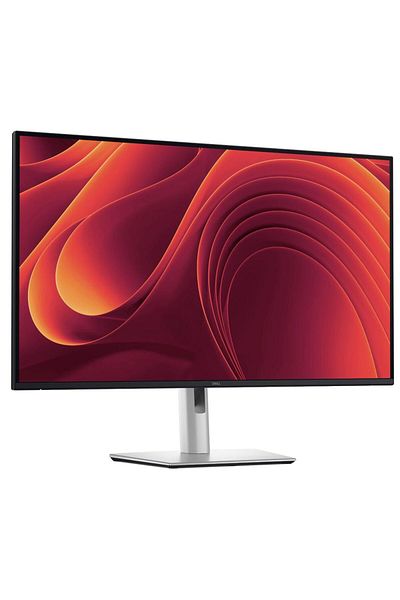 Dell 31.5" UHD IPS LED Monitor P3225QE with HDMI, DisplayPort, Pivot - Black/Silver