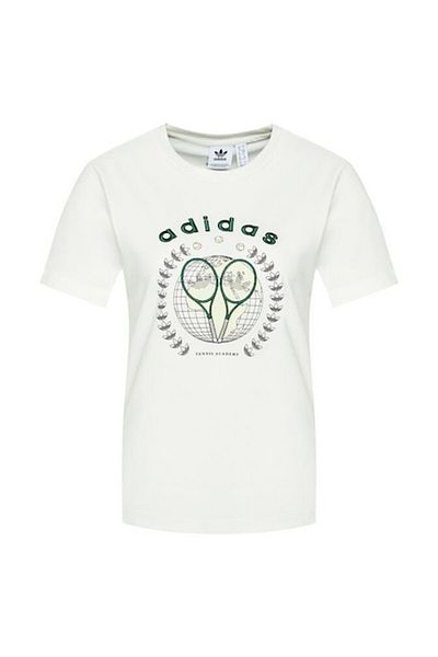 adidas Tricou sport GRAPHIC TEE pentru femei, alb, 2XS
