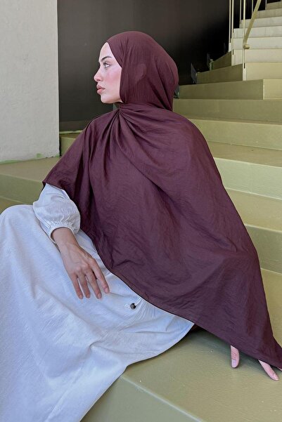 lamelif Βιολογικό Premium Σάλι Καφέ Σοκολάτα