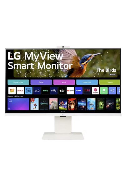 LG Monitor LED IPS UHD de 31,5" 32SR85U-W, 4K HDR, 2x HDMI, Alb - Pregătit pentru afaceri
