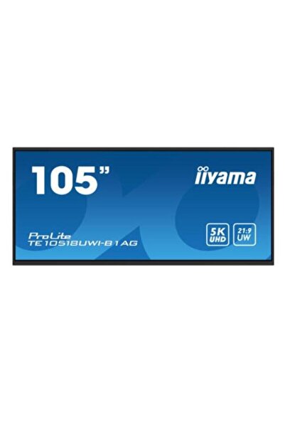IIYAMA ProLite 105" 5K UHD Touchscreen Display, VA LED, Anti-Glare, Android, ...