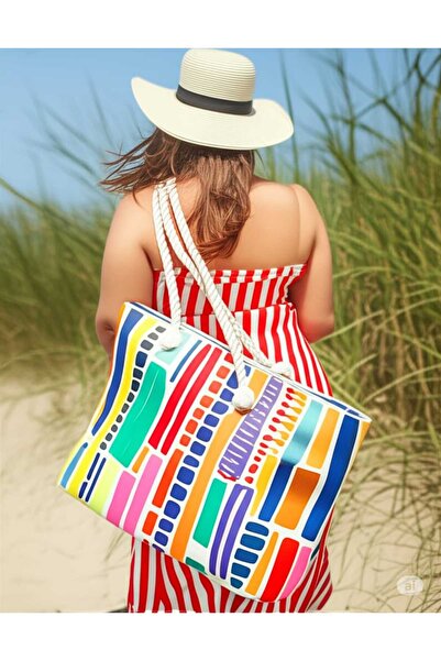 Pano Kids Patiska Nostalji Τσάντα παραλίας