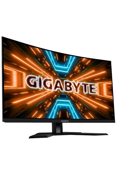 Gigabyte Monitor de gaming curbat Gigabyte M32UC de 31,5" Ultra HD, 144Hz, 1ms VA, FreeSync, HDR400, negru