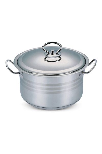 Chefline Stainless Steel Cooking Pot, 30 cm, CS175