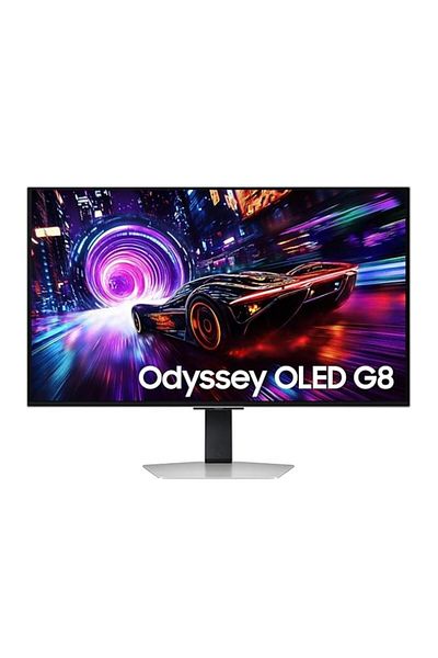 Samsung Monitor de gaming OLED UHD de 32", 240Hz, HDMI, DisplayPort, Pivot, timp de răspuns de 0,03ms