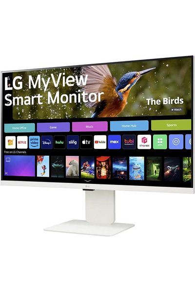 LG Monitor LED IPS UHD de 31,5" 32SR85U-W, 4K HDR, 2x HDMI, Alb - Pregătit pentru afaceri