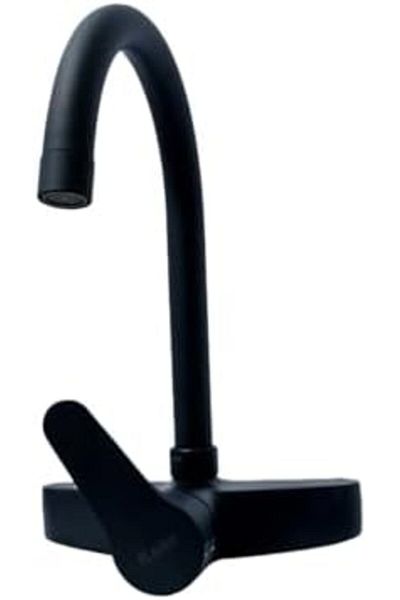 KANA High-quality black kitchen wall-mounted faucet from KANA