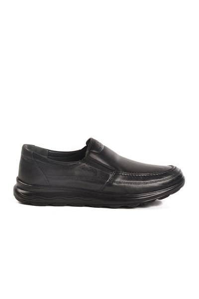 AYAKMOD Black Genuine Leather Men's Casual Shoes A-261 m