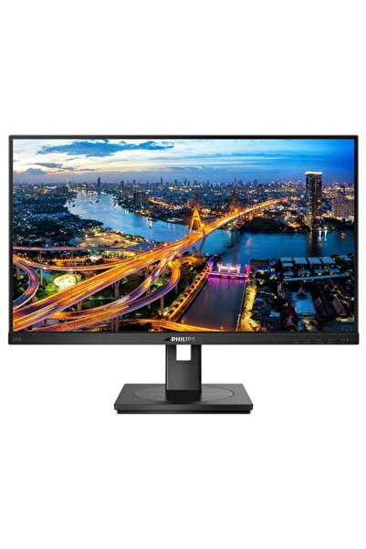 Philips Monitor QHD de 23,8", IPS LED, 75Hz, HDMI/DP, Pivot, Mod LowBlue, Negru