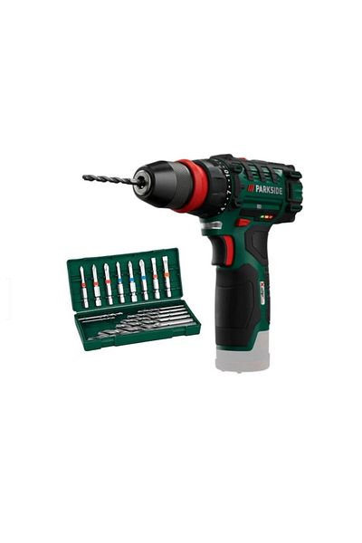 PARKSIDE Mașină de găurit și șurubelniță fără fir 12V, PBSA 12 D4