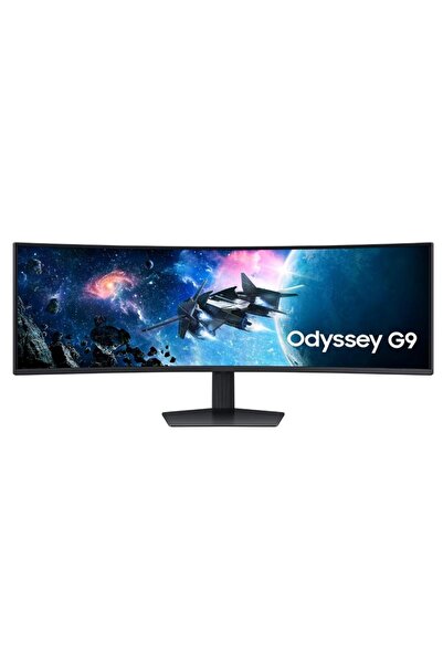 Samsung Monitor de gaming curbat Odyssey G9, 49", QLED, 5120x1440, 240Hz, 1ms...