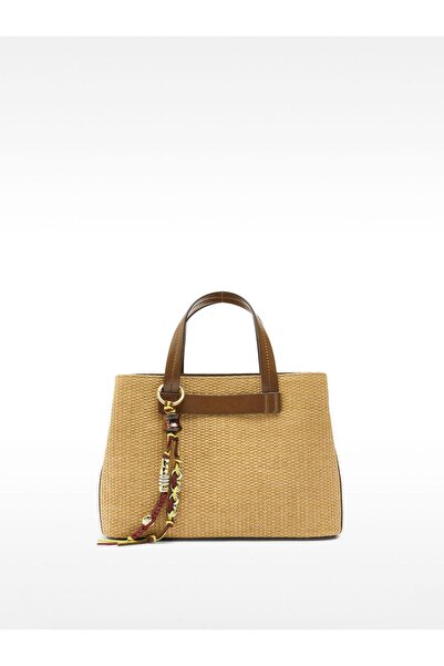 PARFOIS Hasır Efektli Askılı Tote Çanta
