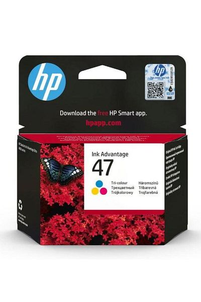 HP HP 47 Ink Cartridge, 14 ml, 700 page yield (Color)