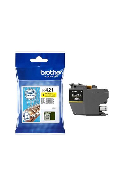 Brother Cartus de cerneala Brother LC421Y (Galben)