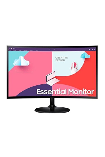 Samsung Monitor LED curbat Essential S36C de 27", Full HD, AMD FreeSync, 75Hz...