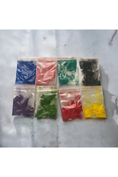 candleistanbul Taş tozu alçı çimento 8 paket 10 ar gr toz beton boya Sı