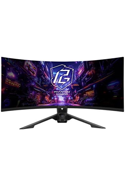 ASROCK Monitor de gaming curbat PG34QRT2B de 34", WQHD, 180Hz, răspuns de 1ms...