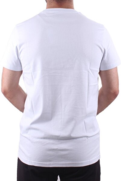 Twister Jeans Ανδρικό μπλουζάκι 2300 White Casual Cotton Basic Crew Neck