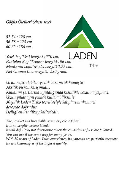 Laden Plus Size Women's Summer Oversized Hijab Pants Belted Brooch Pocket Long Vest Double Suit