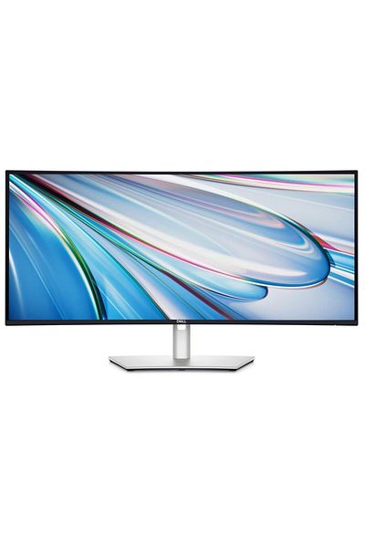 Dell Dell 34" Ultrawide Curved IPS Monitor, WQHD, 120Hz, HDMI, DisplayPort, Silver