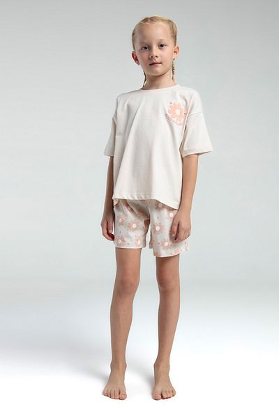 Ugly Duck 09-15 Years Girl Rolypoly Open Bek Double Set - Beige