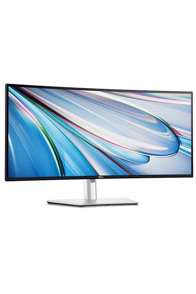 Dell Dell 34" Ultrawide Curved IPS Monitor, WQHD, 120Hz, HDMI, DisplayPort, Silver