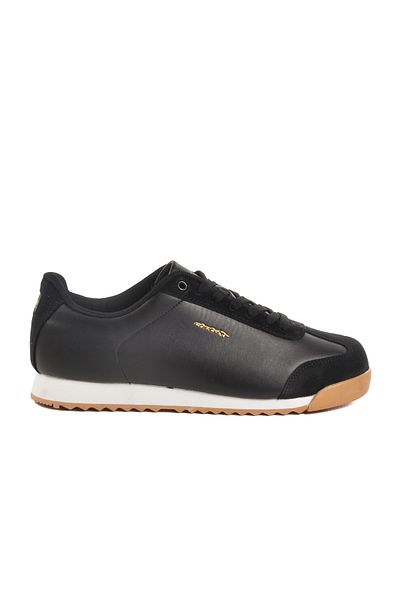 AYAKMOD Pantofi sport pentru bărbați Black Crepe Memory Foam Peru M