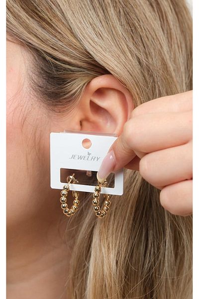 Jack Ferrero STEEL WOMEN EARRINGS