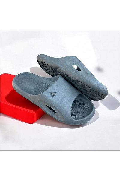 mustey Non-Slip Sole Beach Bathroom Balcony Garden Men's Slippers