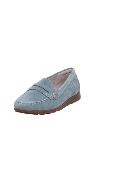 Waldläufer Sportliche Slipper für Damen in blau