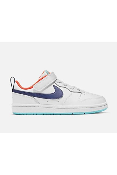 Nike Court Borough Low 2 (Psv) Çocuk Beyaz Sneaker Ayakkabı BQ5451-112 I-156
