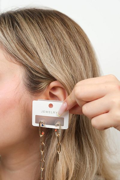 Jack Ferrero STEEL WOMEN EARRINGS