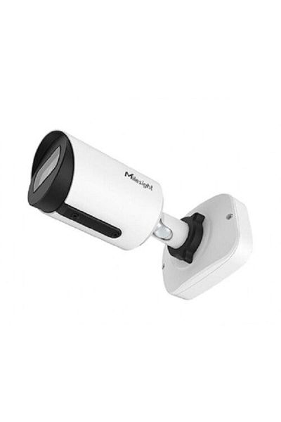 Milesight 8MP Mini Bullet IP Camera, 2.8mm Lens, 4K, Night Vision 30m - White