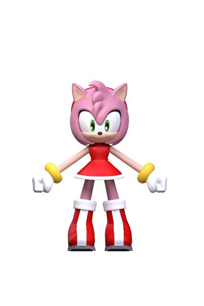 Tower Toys FLE03000 شخصية سونيك المتحركة Flexfigs Squarekarakter @AMY@