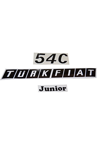 PEREN TRAKTÖR Türk Fiat 54C Junior Yan Yazı Takımı - 5085900