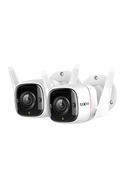 TP-LINK TAPO C310P2 Outdoor Security Camera Set, 2K, Wi-Fi, Alexa/Google Assistant, IP66