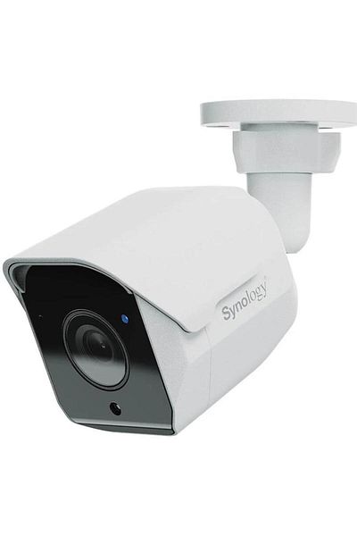 SYNOLOGY BC500 5MP Bullet Cam, 2K HDR, AI Detection, PoE, IR 30m, IP67 Weatherproof
