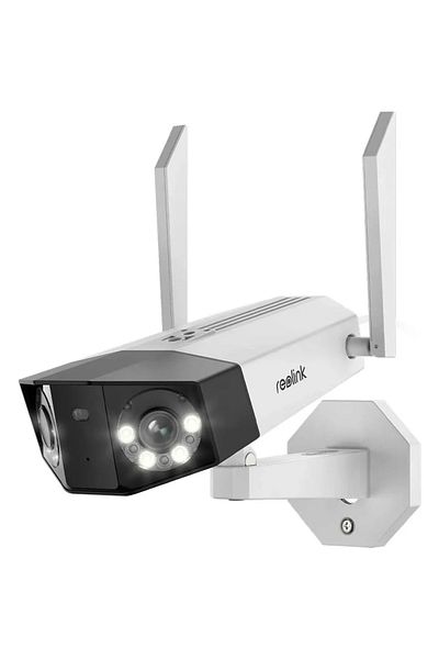 ReoLink Duo WiFi W730 Outdoor IP Camera, 8MP, 180° View, IR/White Light, IP66, MicroSD Slot