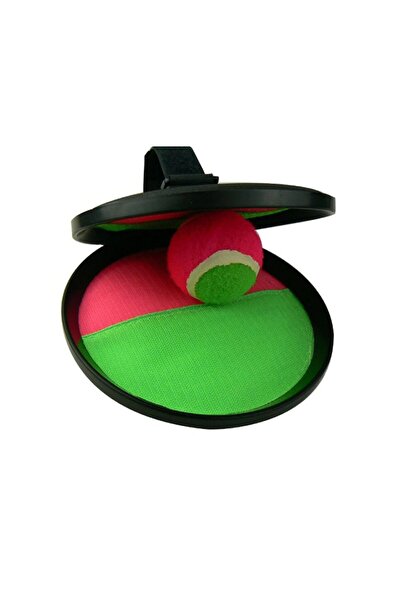 TUMBA'S Eğitici At Tut Seti Sert Cırt Cırtlı Top Atma Yakalama Oyunu 2 kişilik Eğlenceli Plaj Tenis Oyunları