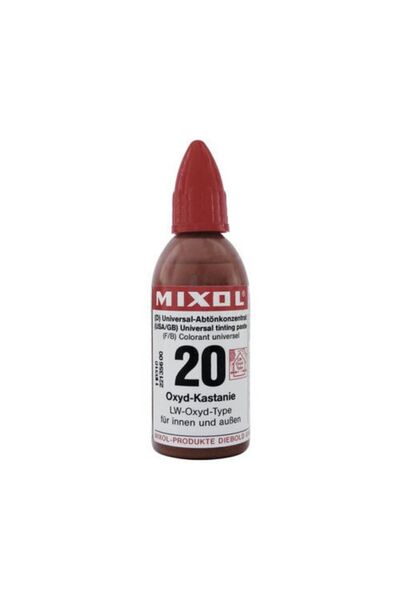 Genel Markalar Mixol Renk Tüpü 20ml Kestane No:20 (1 Adet)