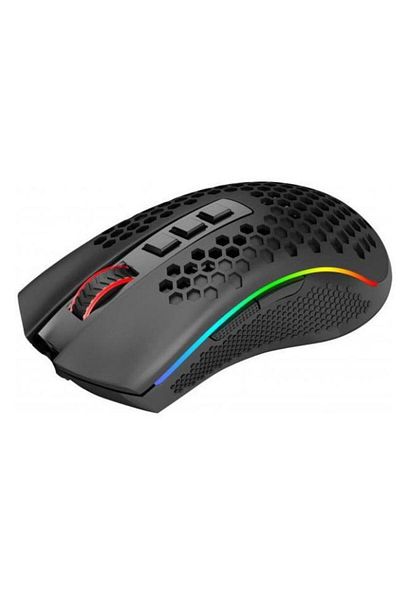 REDRAGON Mouse gaming wireless si cu fir Redragon Storm Pro, iluminare RGB (Negru)