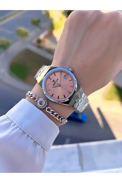 Daniel Klein Steel Cord 30 Mt Water Resistant Women Wrist Watch+Bracelet Byn.14052.M2